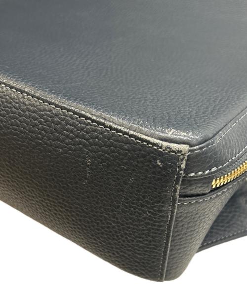 TOFF&LOADSTONE（トフアンドロードストーン）TOFF&LOADSTONE (トフアンドロードストーン) レザーリュック グレーの古着・服飾アイテム