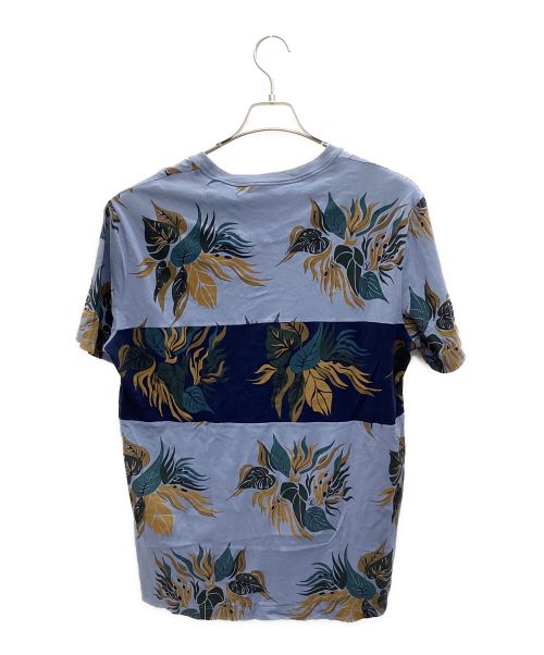 LOUIS VUITTON（ルイ ヴィトン）LOUIS VUITTON (ルイ ヴィトン) プリンテッドブロッサムストライプインサート Tシャツ ブルー サイズ:Lの古着・服飾アイテム
