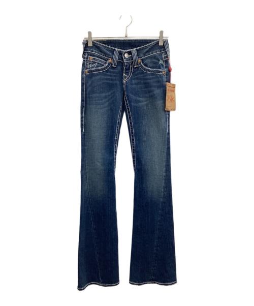 TRUE RELIGION（トゥルー レリジョン）TRUE RELIGION (トゥルー レリジョン) デニムパンツ インディゴ サイズ:25の古着・服飾アイテム