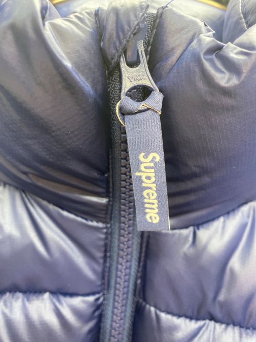 SUPREME（シュプリーム）SUPREME (シュプリーム) ダウンジャケット ネイビー サイズ:Lの古着・服飾アイテム