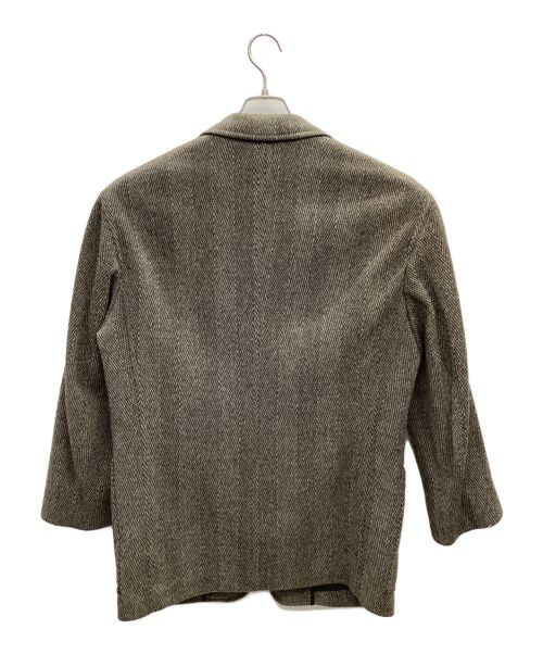 GIANFRANCO FERRE（ジャンフランコフェレ）GIANFRANCO FERRE (ジャンフランコフェレ) ツイードジャケット グレー サイズ:46の古着・服飾アイテム