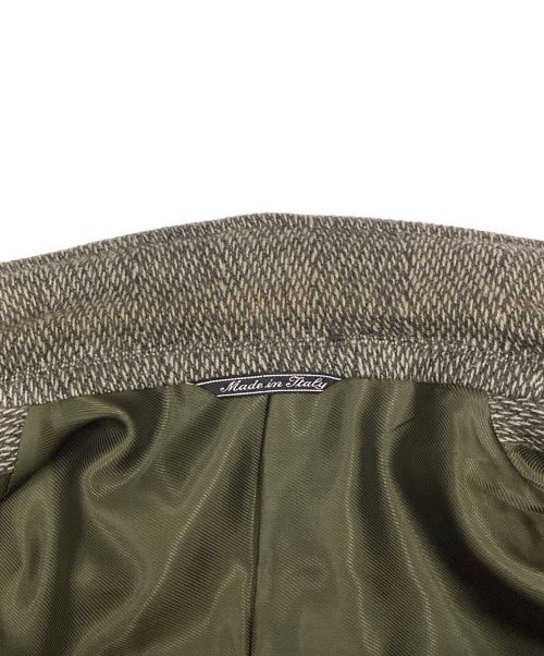 GIANFRANCO FERRE（ジャンフランコフェレ）GIANFRANCO FERRE (ジャンフランコフェレ) ツイードジャケット グレー サイズ:46の古着・服飾アイテム