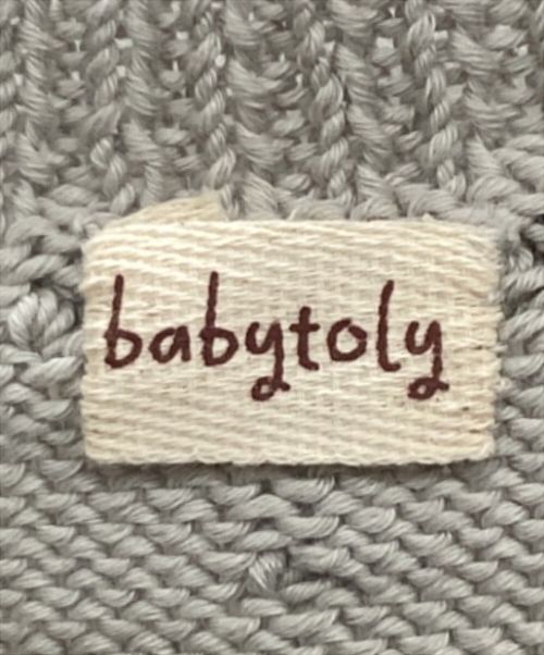 babytoly（ベビートリィ）babytoly (ベビートリィ) カーディガン グレー サイズ:3-4 Years 未使用品の古着・服飾アイテム