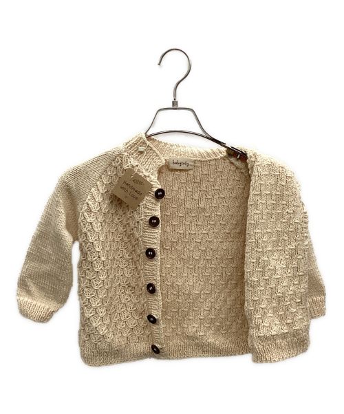 babytoly（ベビートリィ）babytoly (ベビートリィ) カーディガン ベージュ サイズ:3-4 Years 未使用品の古着・服飾アイテム