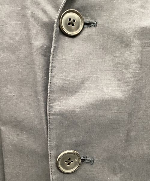 HERMES（エルメス）HERMES (エルメス) テーラードジャケット グレー サイズ:Sの古着・服飾アイテム