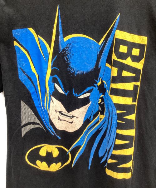 ヴィンテージTシャツ（ヴィンテージTシャツ）ヴィンテージTシャツ (ヴィンテージTシャツ) BATMAN Tシャツ 88年 ブラック サイズ:XLの古着・服飾アイテム