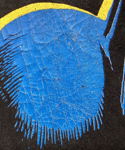 ヴィンテージTシャツ（ヴィンテージTシャツ）ヴィンテージTシャツ (ヴィンテージTシャツ) BATMAN Tシャツ 88年 ブラック サイズ:XLの古着・服飾アイテム