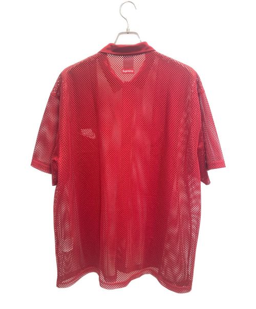 NIKE（ナイキ）NIKE (ナイキ) Supreme (シュプリーム) メッシュシャツ レッド サイズ:XLの古着・服飾アイテム