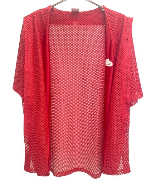 NIKE（ナイキ）NIKE (ナイキ) Supreme (シュプリーム) メッシュシャツ レッド サイズ:XLの古着・服飾アイテム