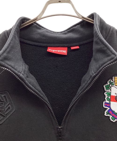 SUPREME（シュプリーム）SUPREME (シュプリーム) Milano Half Zip Pullover ブラック サイズ:XXLの古着・服飾アイテム