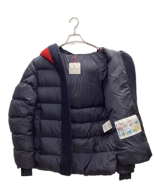 MONCLER（モンクレール）MONCLER (モンクレール) ダウンジャケット ネイビー サイズ:2の古着・服飾アイテム
