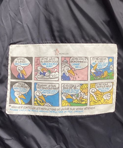 MONCLER（モンクレール）MONCLER (モンクレール) ダウンジャケット ネイビー サイズ:2の古着・服飾アイテム