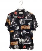 WACKO MARIA×DJ HARVEYワコマリア×ディージェイ・ハーヴィー）の古着「S/S HAWAIIAN SHIRTS」｜ブラック