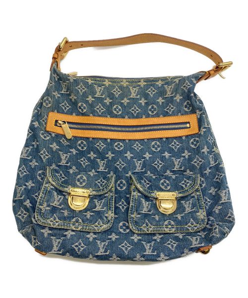 LOUIS VUITTON（ルイ ヴィトン）LOUIS VUITTON (ルイ ヴィトン) ハンドバッグ デニム バギーGM  インディゴの古着・服飾アイテム