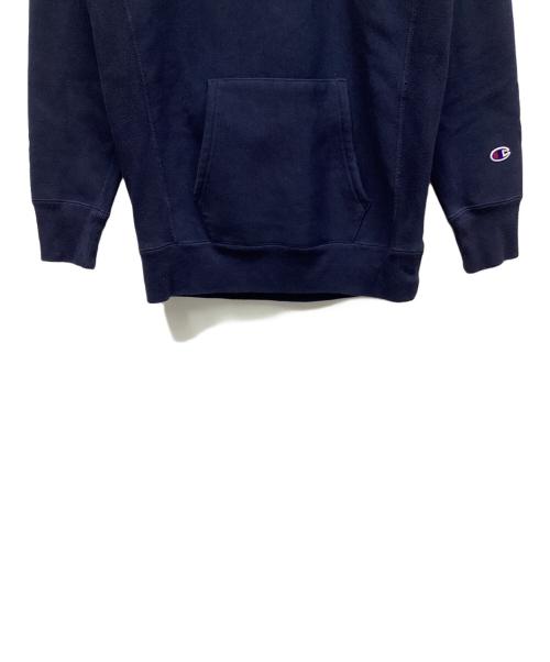 Champion REVERSE WEAVE（チャンピオン リバース ウィーブ）Champion REVERSE WEAVE (チャンピオン リバース ウィーブ) プルオーバーパーカー ネイビー サイズ:Sの古着・服飾アイテム