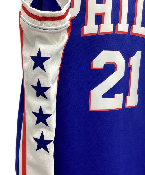 NIKE（ナイキ）NIKE (ナイキ) NBAタンクトップ Philadelphia 76ers Embiid ブルー サイズ:Lの古着・服飾アイテム