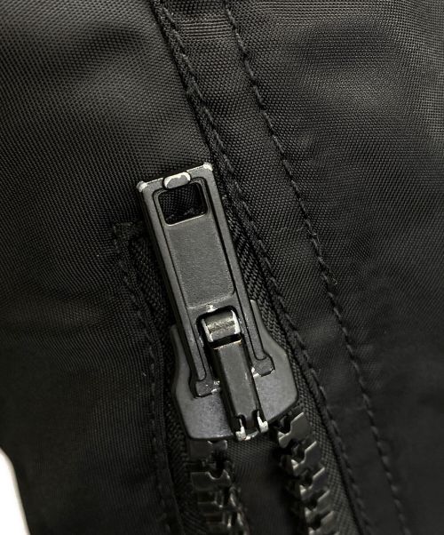 MM6 Maison Margiela（エムエムシックスメゾンマルジェラ）MM6 Maison Margiela (エムエムシックス メゾンマルジェラ) 八の字パデットライダースジャケット ブラック サイズ:38の古着・服飾アイテム