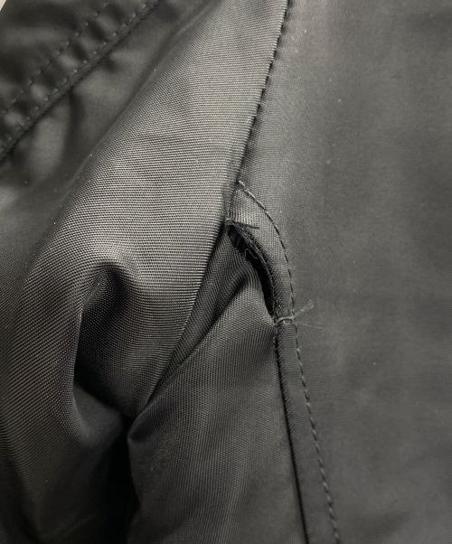 MM6 Maison Margiela（エムエムシックスメゾンマルジェラ）MM6 Maison Margiela (エムエムシックス メゾンマルジェラ) 八の字パデットライダースジャケット ブラック サイズ:38の古着・服飾アイテム