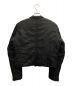 MM6 Maison Margiela (エムエムシックス メゾンマルジェラ) 八の字パデットライダースジャケット ブラック サイズ:38：37000円