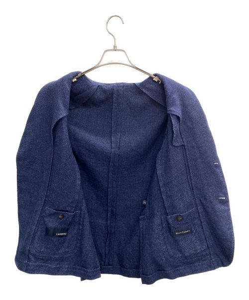 LARDINI（ラルディーニ）LARDINI (ラルディーニ) テーラードジャケット ネイビー サイズ:42の古着・服飾アイテム