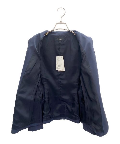 theory（セオリー）theory (セオリー) テーラードジャケット 未使用品 ネイビー サイズ:2 未使用品の古着・服飾アイテム