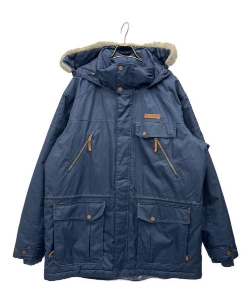 Columbia（コロンビア）Columbia (コロンビア) ターボダウンジャケット ブルー サイズ:XLの古着・服飾アイテム