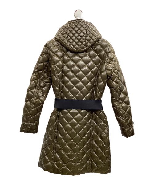 MONCLER（モンクレール）MONCLER (モンクレール) キルティングダウンコート ブラウンの古着・服飾アイテム