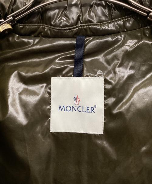 MONCLER（モンクレール）MONCLER (モンクレール) キルティングダウンコート ブラウンの古着・服飾アイテム