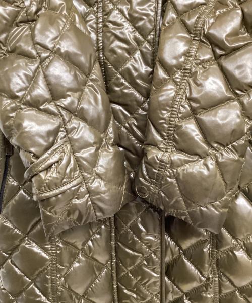 MONCLER（モンクレール）MONCLER (モンクレール) キルティングダウンコート ブラウンの古着・服飾アイテム