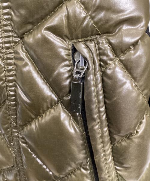 MONCLER（モンクレール）MONCLER (モンクレール) キルティングダウンコート ブラウンの古着・服飾アイテム