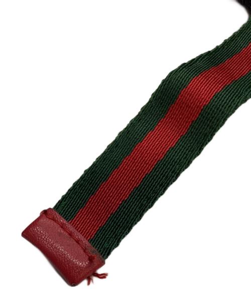 GUCCI（グッチ）GUCCI (グッチ) キャップ ブラウン×ネイビー サイズ:Lの古着・服飾アイテム