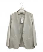 theory luxeセオリーリュクス）の古着「ノーカラージャケット」｜グレー