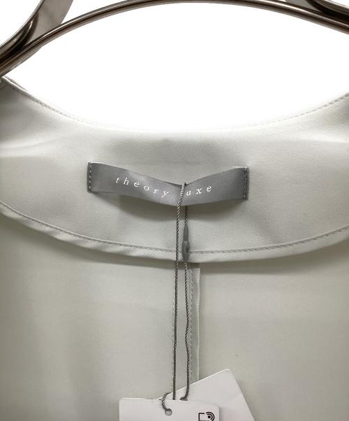 theory luxe（セオリーリュクス）theory luxe (セオリーリュクス) ノーカラージャケット グレー サイズ:38 未使用品の古着・服飾アイテム