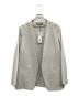 theory luxe（セオリーリュクス）の古着「ノーカラージャケット」｜グレー
