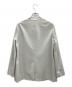 theory luxe (セオリーリュクス) ノーカラージャケット グレー サイズ:38 未使用品：15000円