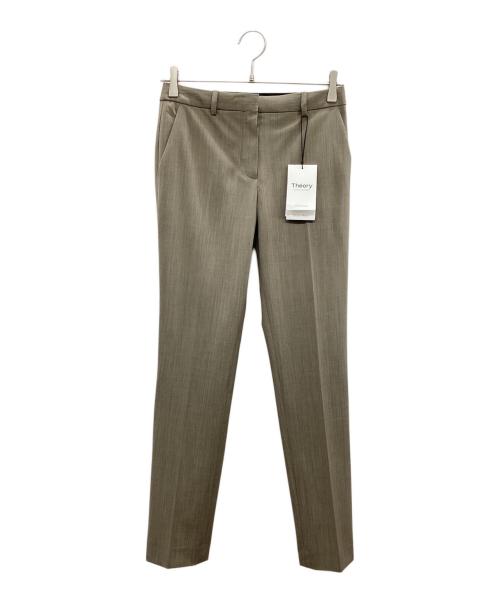 theory（セオリー）theory (セオリー) ウールスラックス グレー サイズ:XX0 未使用品の古着・服飾アイテム