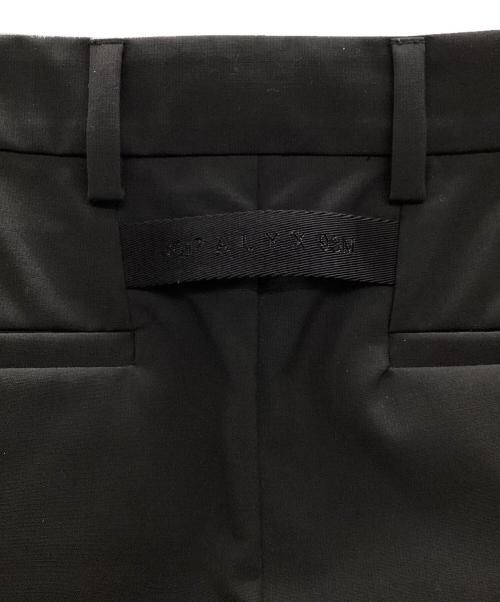 1017 ALYX 9SM（テンセブンティーン アリクス ナインエスエム）1017 ALYX 9SM (アリクス) スラックス ブラック サイズ:36の古着・服飾アイテム