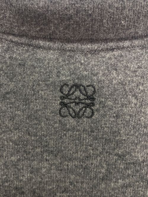 LOEWE（ロエベ）LOEWE (ロエベ) ニットポロシャツ グレー サイズ:Sの古着・服飾アイテム
