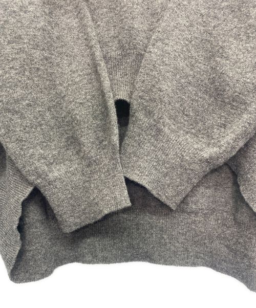 LOEWE（ロエベ）LOEWE (ロエベ) ニットポロシャツ グレー サイズ:Sの古着・服飾アイテム