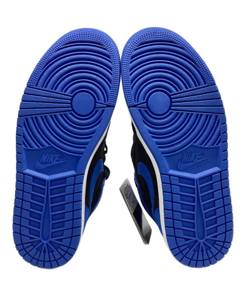 NIKE（ナイキ）NIKE (ナイキ) AIR JORDAN 1 RETRO HIGH OG ブラック×ブルー サイズ:27 未使用品の古着・服飾アイテム