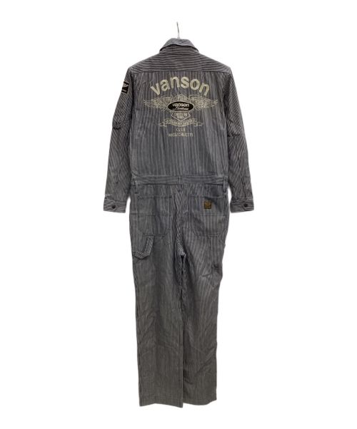 VANSON（バンソン）VANSON (バンソン) JACKROSE (ジャックローズ) ジャンプスーツ ネイビー サイズ:Mの古着・服飾アイテム