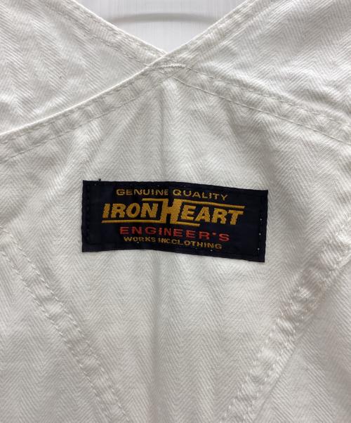 IRON HEART（アイアンハート）IRON HEART (アイアンハート) オーバーオール ホワイト サイズ:W30の古着・服飾アイテム