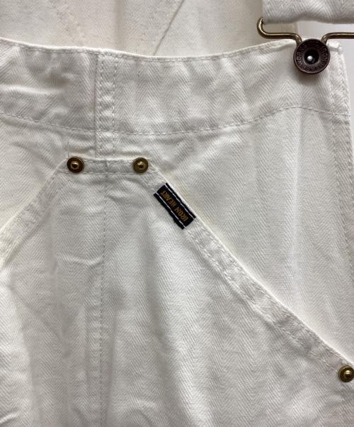 IRON HEART（アイアンハート）IRON HEART (アイアンハート) オーバーオール ホワイト サイズ:W30の古着・服飾アイテム