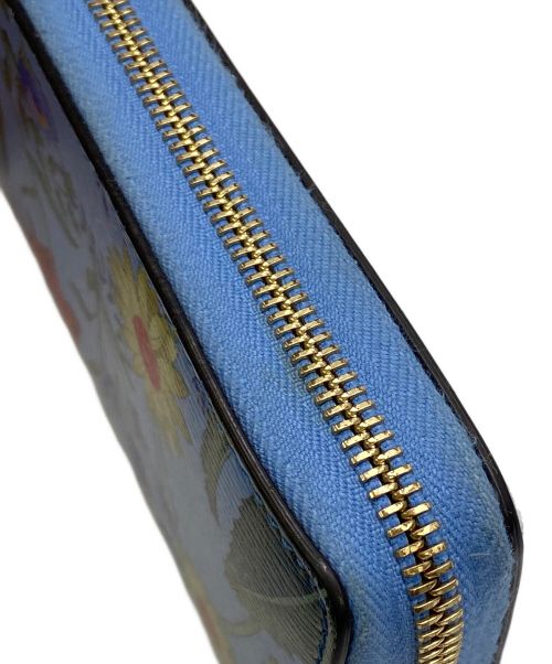 GUCCI（グッチ）GUCCI (グッチ) 長財布 ブルーの古着・服飾アイテム