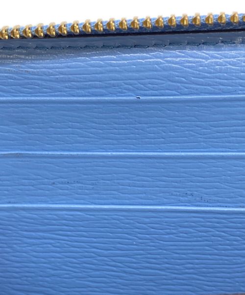 GUCCI（グッチ）GUCCI (グッチ) 長財布 ブルーの古着・服飾アイテム