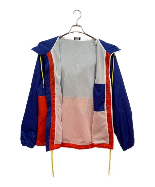 DIESEL（ディーゼル）DIESEL (ディーゼル) ナイロンジャケット ブルー×レッド サイズ:Lの古着・服飾アイテム