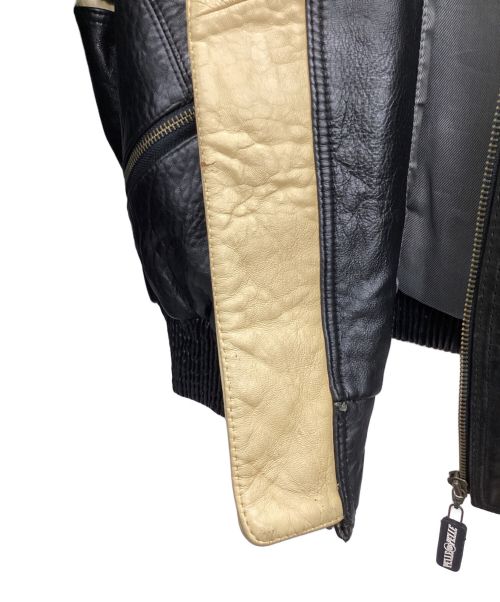 pelle pelle（ペレペレ）pelle pelle (ペレペレ) レザージャケット ブラック サイズ:38の古着・服飾アイテム