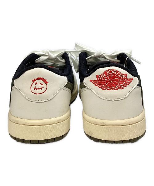 NIKE（ナイキ）NIKE (ナイキ) TRAVIS SCOTT (トラヴィス・スコット) Travis Scott Air Jordan 1（トラヴィススコット エアージョーダン） Low OG SP グリーン サイズ:24の古着・服飾アイテム