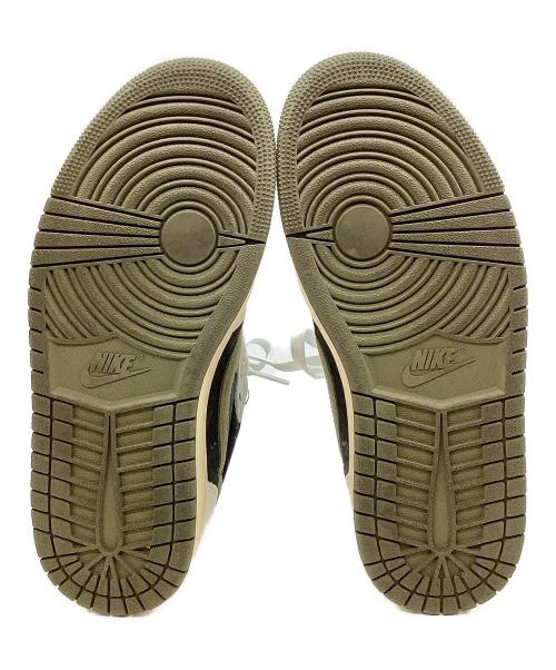 NIKE（ナイキ）NIKE (ナイキ) TRAVIS SCOTT (トラヴィス・スコット) Travis Scott Air Jordan 1（トラヴィススコット エアージョーダン） Low OG SP グリーン サイズ:24の古着・服飾アイテム