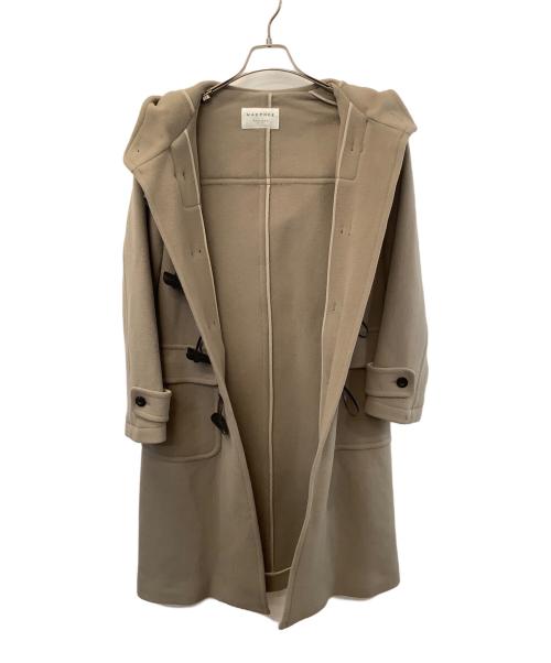 MACPHEE（マカフィー）MACPHEE (マカフィー) ウールメルトンダッフルコート ブラウン サイズ:34の古着・服飾アイテム
